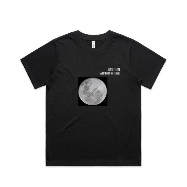 Full Moon - AS Colour Womens Classic Minus Tee Thumbnail
