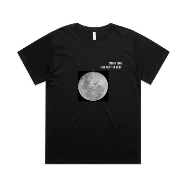 Full Moon - AS Colour Womens Martina Boyfriend Tee Thumbnail