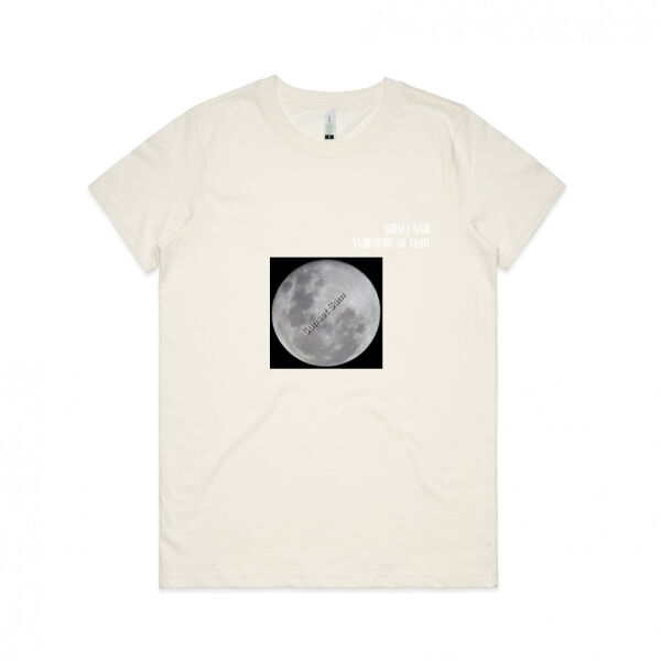 Full Moon - AS Colour Womens Maple Organic Tee Thumbnail