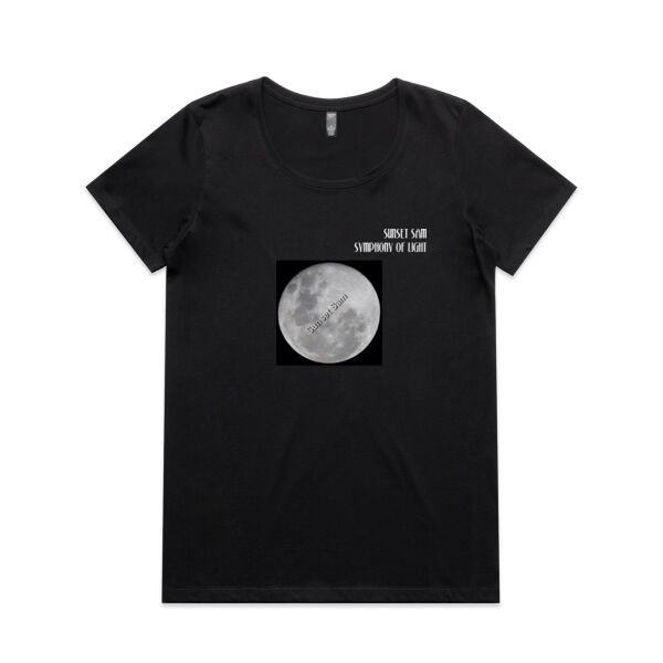 Full Moon - AS Colour Womens Maple Scoop Tee Thumbnail