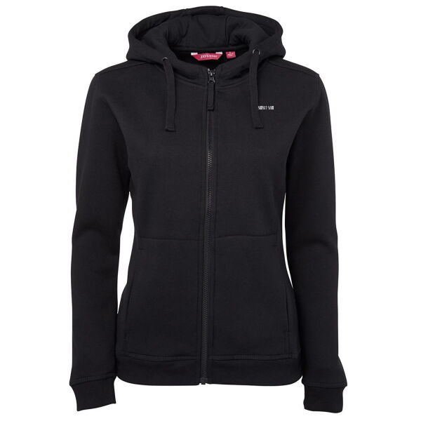 Aoraki, Pathway to the Stars, photo on back - JB's Ladies Full Zip Fleecy Hoodie Thumbnail