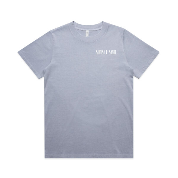 Aoraki, Pathway to the Stars, photo on back - AS Colour Womens Heavy Faded Tee Thumbnail