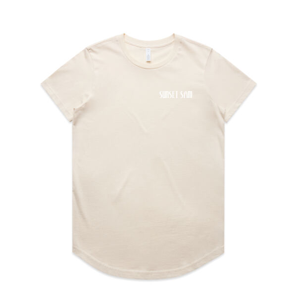 Aoraki, Pathway to the Stars, photo on back - AS Colour Womens Maple Curve Tee Thumbnail