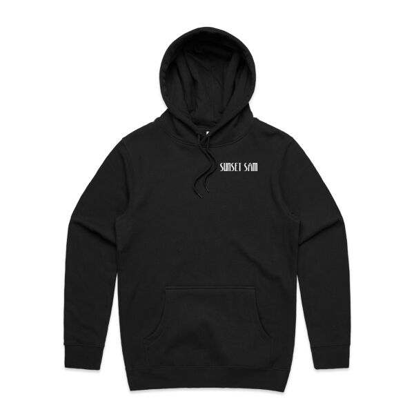 Aoraki, Pathway to the Stars, photo on back - AS Colour Mens Organic Stencil Hoodie Thumbnail