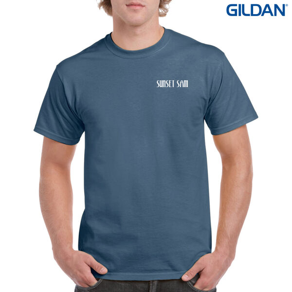 Aoraki, Pathway to the Stars, photo on back - Gildan Mens Heavy Cotton T-Shirt Thumbnail