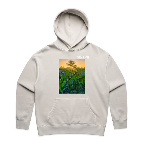 Cornfield Sunset - AS Colour Womens Relax Faded Hood Thumbnail