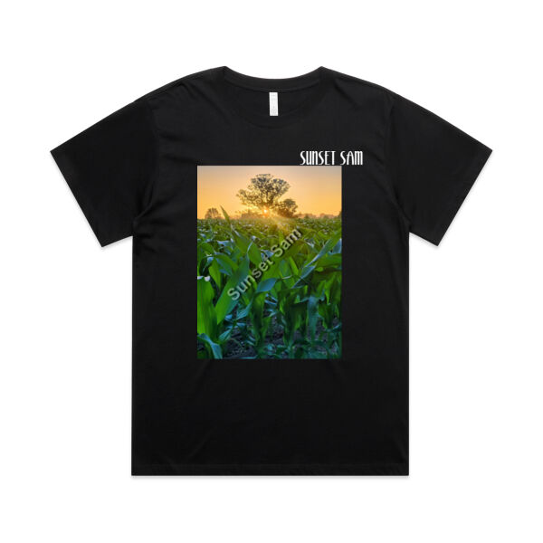 Cornfield Sunset - AS Colour Womens Martina Boyfriend Tee Thumbnail