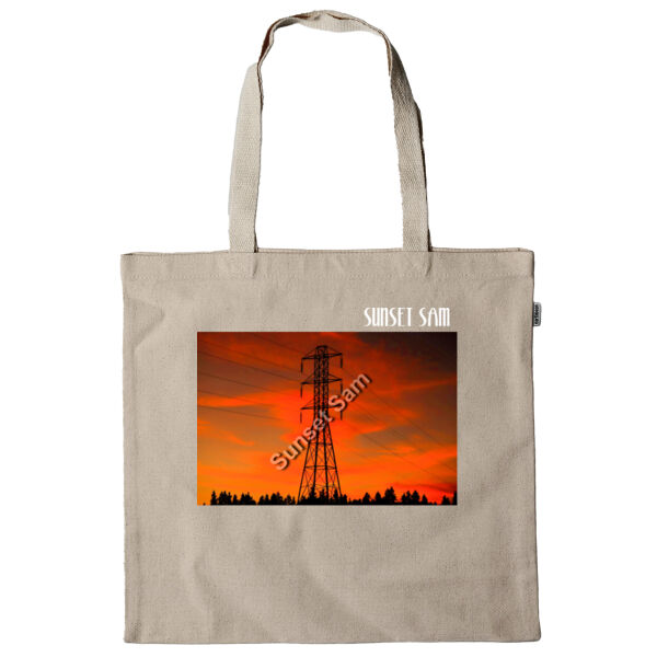 Sunset Powerline - Super Tote Bag - Thread Project Thumbnail