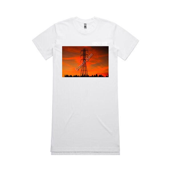 Sunset Powerline - AS Colour Womens Oversized Dress Thumbnail