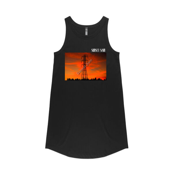 Sunset Powerline - AS Colour Womens Saturday Dress Thumbnail