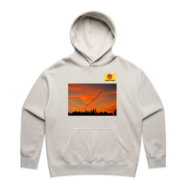 Sunset Swirl - AS Colour Womens Relax Faded Hood Thumbnail