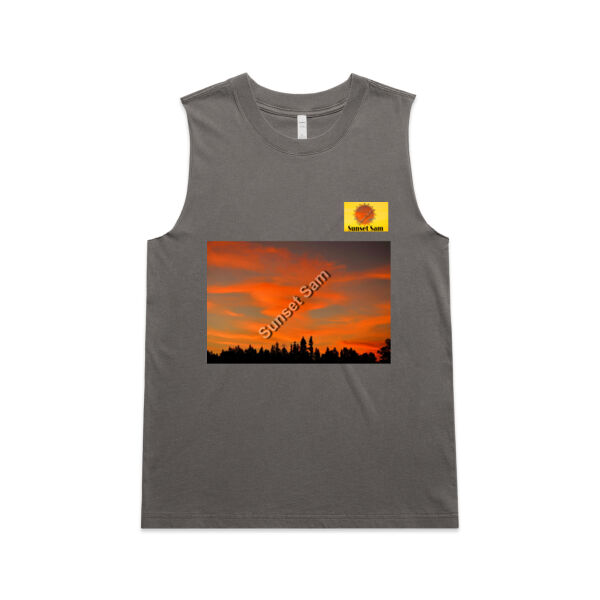 Sunset Swirl - AS Colour Womens Heavy Faded Tank Thumbnail