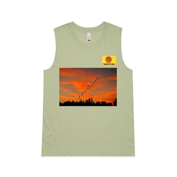 Sunset Swirl - AS Colour Womens Upside Tank Thumbnail