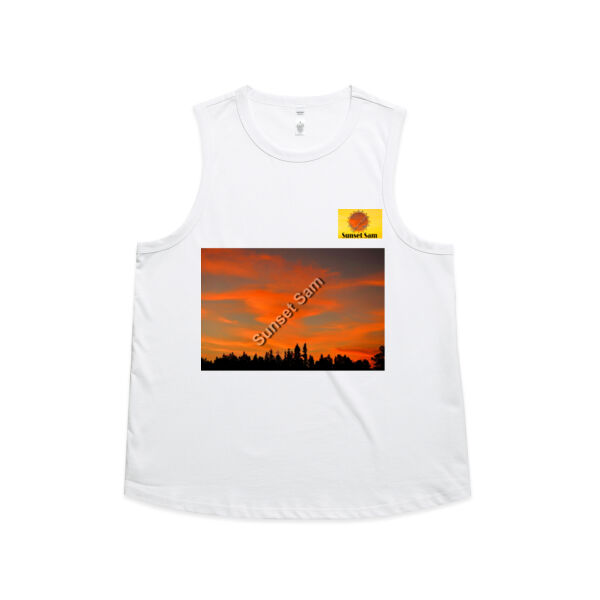 Sunset Swirl - AS Colour Womens Martina Tank Thumbnail