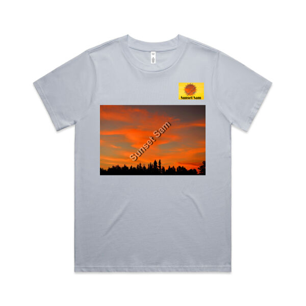 Sunset Swirl - AS Colour Womens Classic Tee Thumbnail