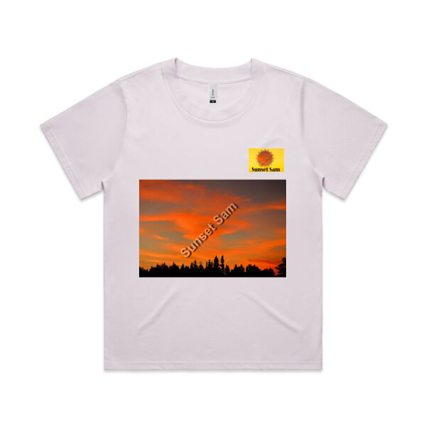 Sunset Swirl - AS Colour Womens Martina Tee Thumbnail