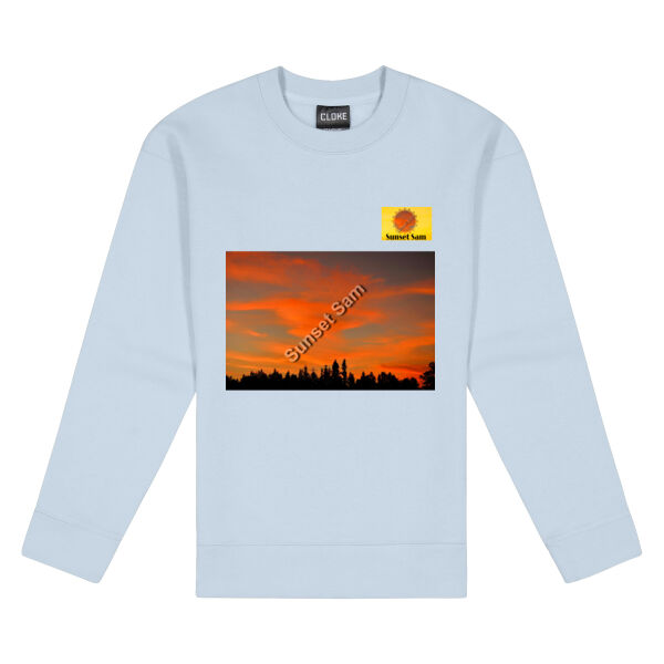 Sunset Swirl - Cloke Women's Standard Crew Neck Sweat Thumbnail
