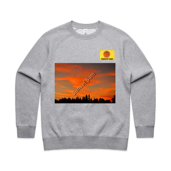 Sunset Swirl - AS Colour Womens Supply Crew Thumbnail