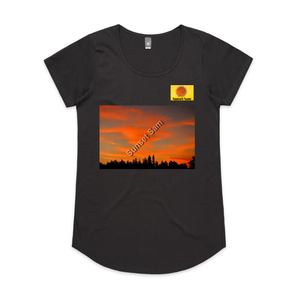 Sunset Swirl - AS Colour Womens Mali Tee Thumbnail