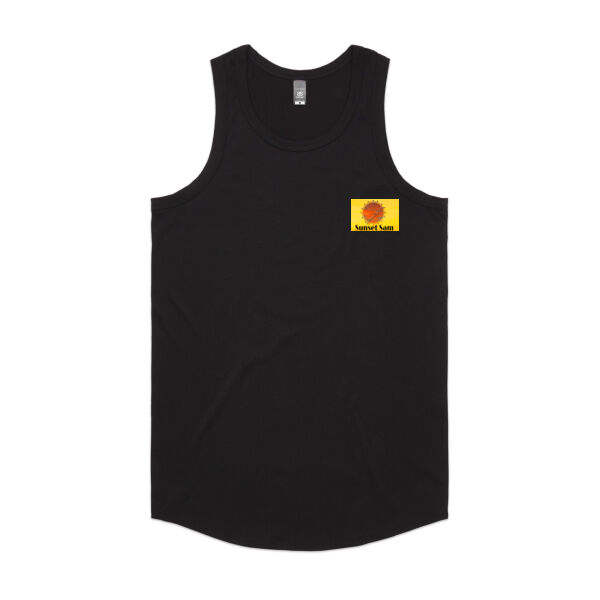 Sunset Swirl, Photo on back - AS Colour Mens Authentic Singlet Thumbnail