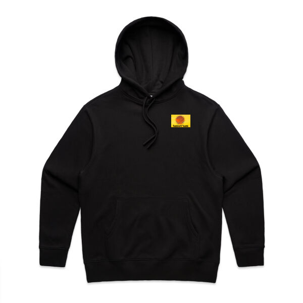 Sunset Swirl, Photo on back - AS Colour Mens Heavy Hood Thumbnail