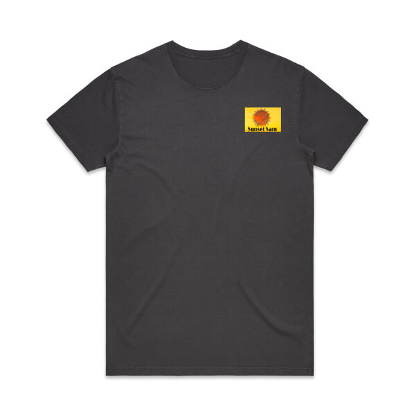 Sunset Swirl, Photo on back - AS Colour Mens Staple Faded Tee Thumbnail