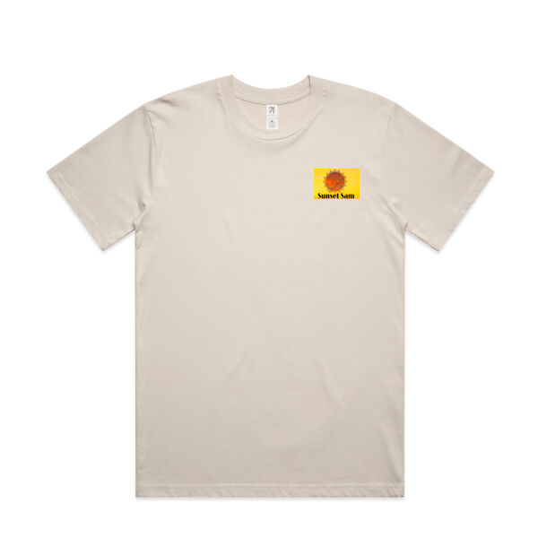 Sunset Swirl, Photo on back - AS Colour Mens Classic Minus Tee Thumbnail