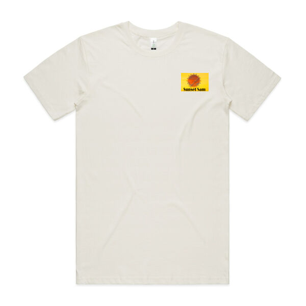 Sunset Swirl, Photo on back - AS Colour Mens Staple Organic Tee Thumbnail