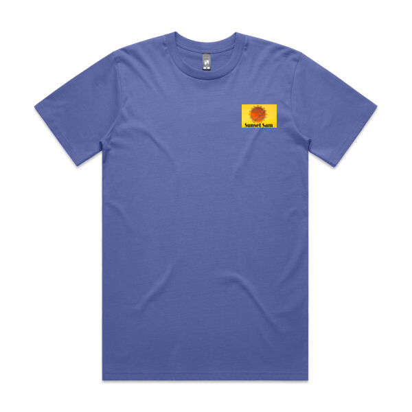 Sunset Swirl, Photo on back - AS Colour Mens Classic Tee Thumbnail