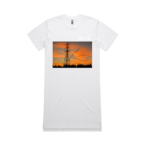 Sunset Powerswirl - AS Colour Womens Oversized Dress Thumbnail