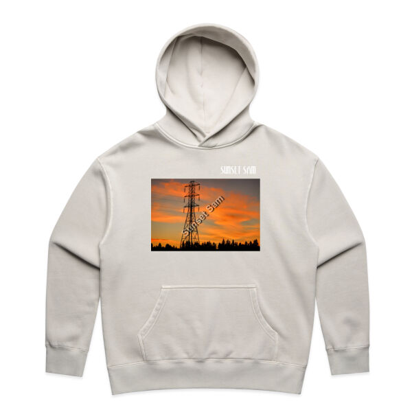 Sunset Powerswirl - AS Colour Womens Relax Faded Hood Thumbnail