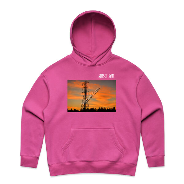 Sunset Powerswirl - AS Colour Womens Relax Hood Thumbnail