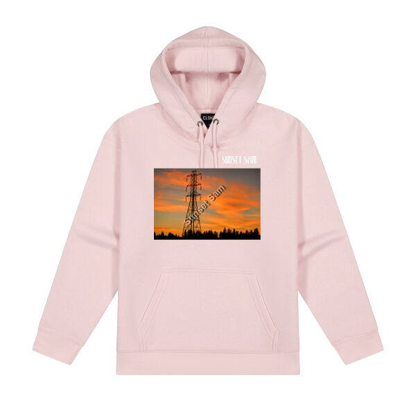 Sunset Powerswirl - Cloke Womens Origin Hoodie Thumbnail