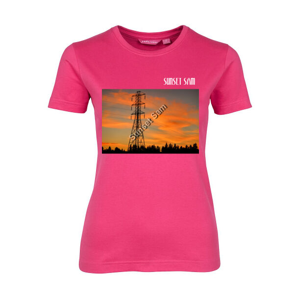 Sunset Powerswirl - JB's Ladies Tee Thumbnail