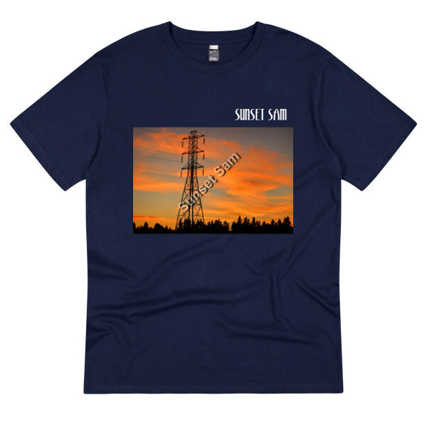 Sunset Powerswirl - Thread Project Unisex Summer Tee Thumbnail