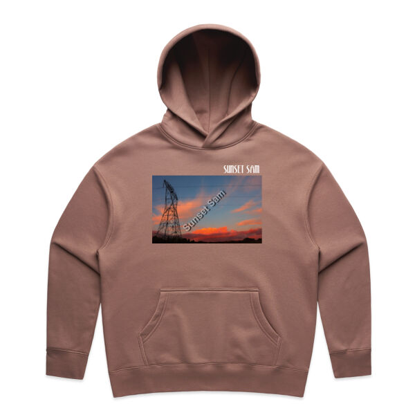 Sunset Line - AS Colour Womens Relax Hood Thumbnail