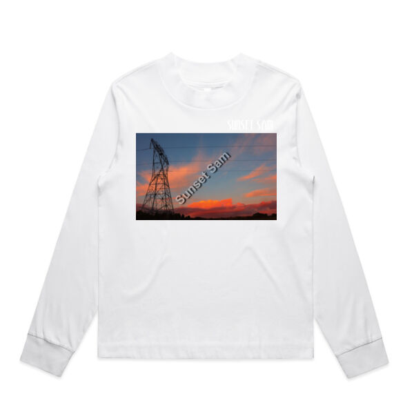 Sunset Line - AS Colour Womens Mock Longsleeve Tee Thumbnail