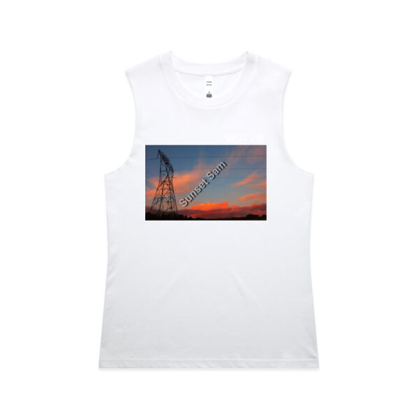 Sunset Line - AS Colour Womens Maple Tank Thumbnail