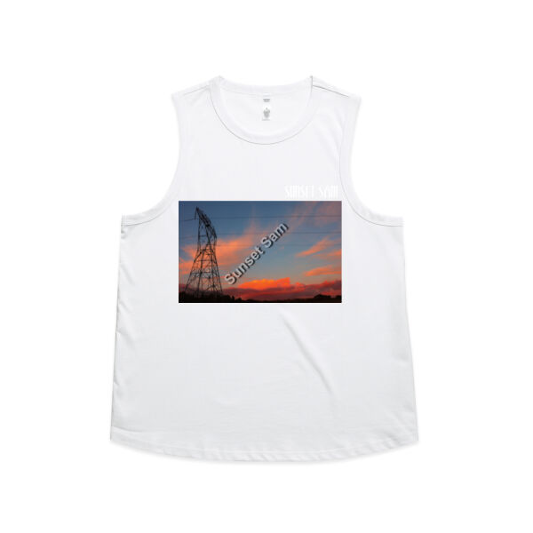 Sunset Line - AS Colour Womens Martina Tank Thumbnail