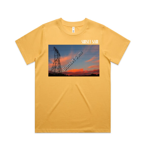 Sunset Line - AS Colour Womens Classic Tee Thumbnail