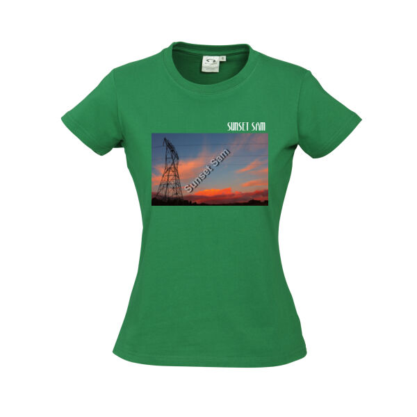 Sunset Line - Biz Collection Ladies Ice Tee Thumbnail