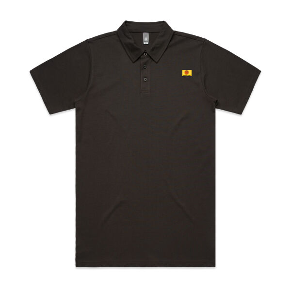 Sunset Line, photo on back - AS Colour Mens Chad Polo Thumbnail