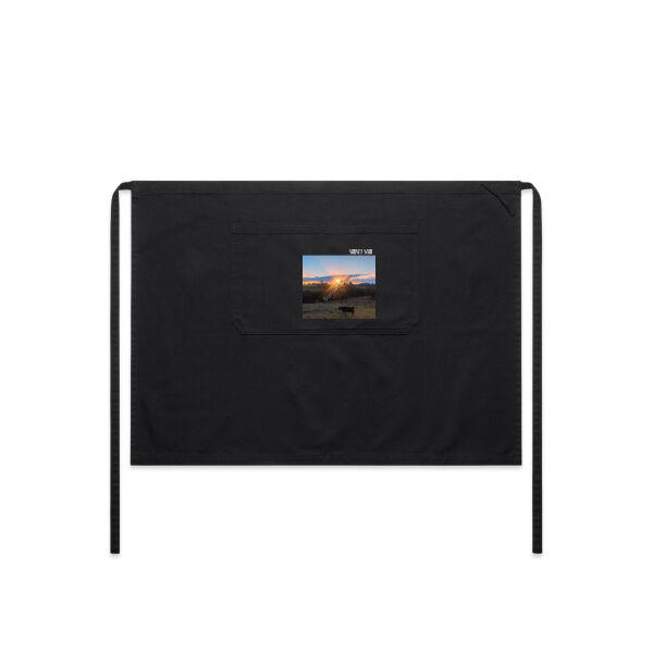 Sunset Cow - AS Colour Canvas Half Apron Thumbnail