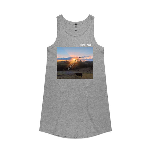 Sunset Cow - AS Colour Womens Saturday Dress Thumbnail