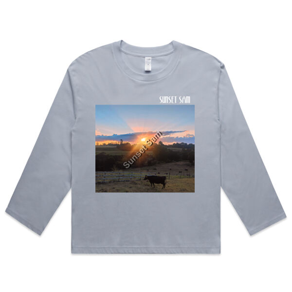 Sunset Cow - AS Colour Womens Martina Longsleeve Tee Thumbnail