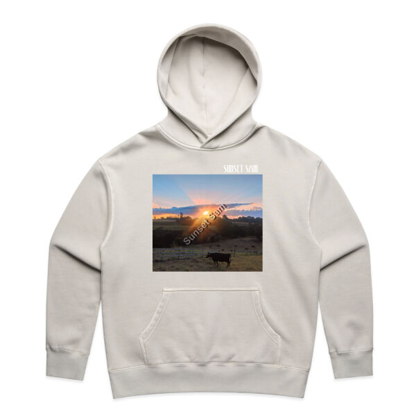 Sunset Cow - AS Colour Womens Relax Faded Hood Thumbnail