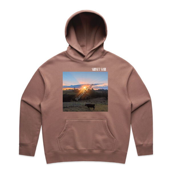 Sunset Cow - AS Colour Womens Relax Hood Thumbnail