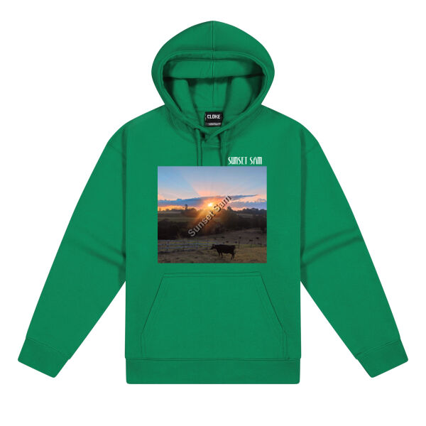 Sunset Cow - Cloke Womens Origin Hoodie Thumbnail