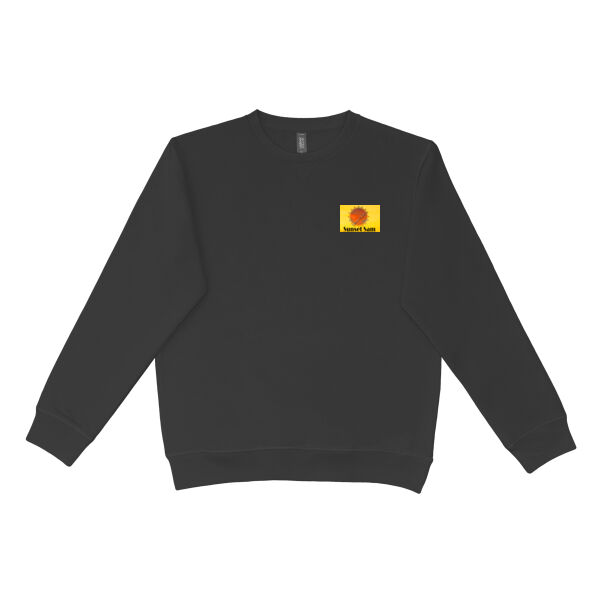 Sunset Cow, photo on back - Urban Collab Mens The Broad Crewneck Thumbnail