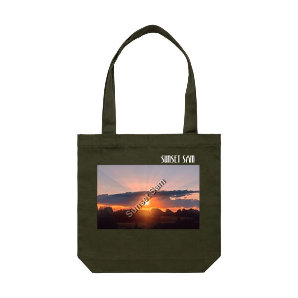 SUN STAR GLOW - AS Colour Carrie Tote Bag  Thumbnail
